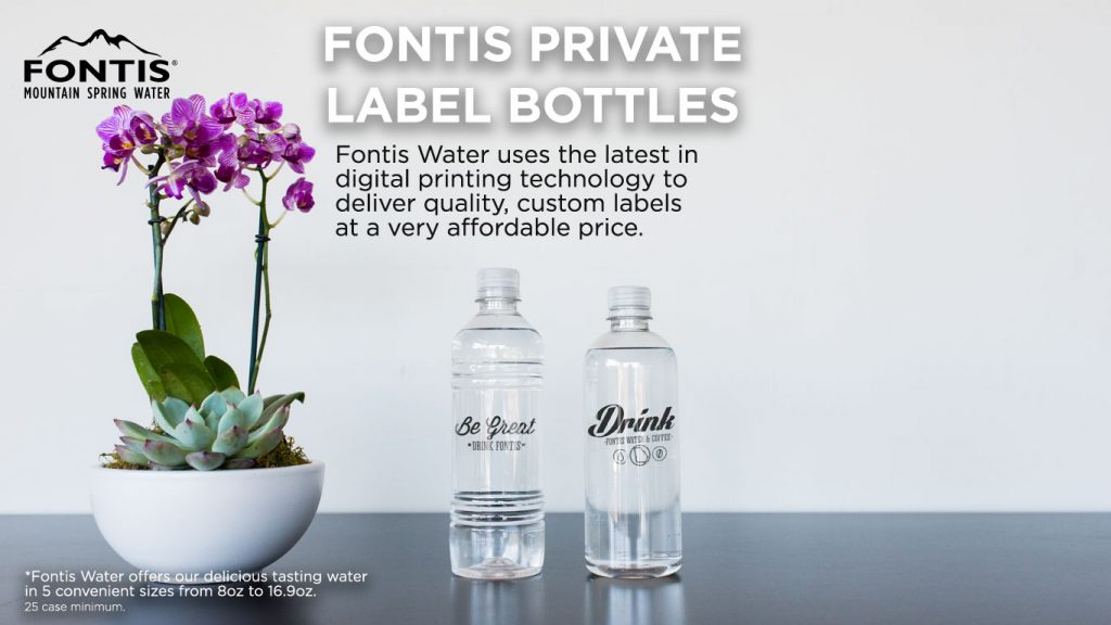 Custom Bottled Water Size Information 