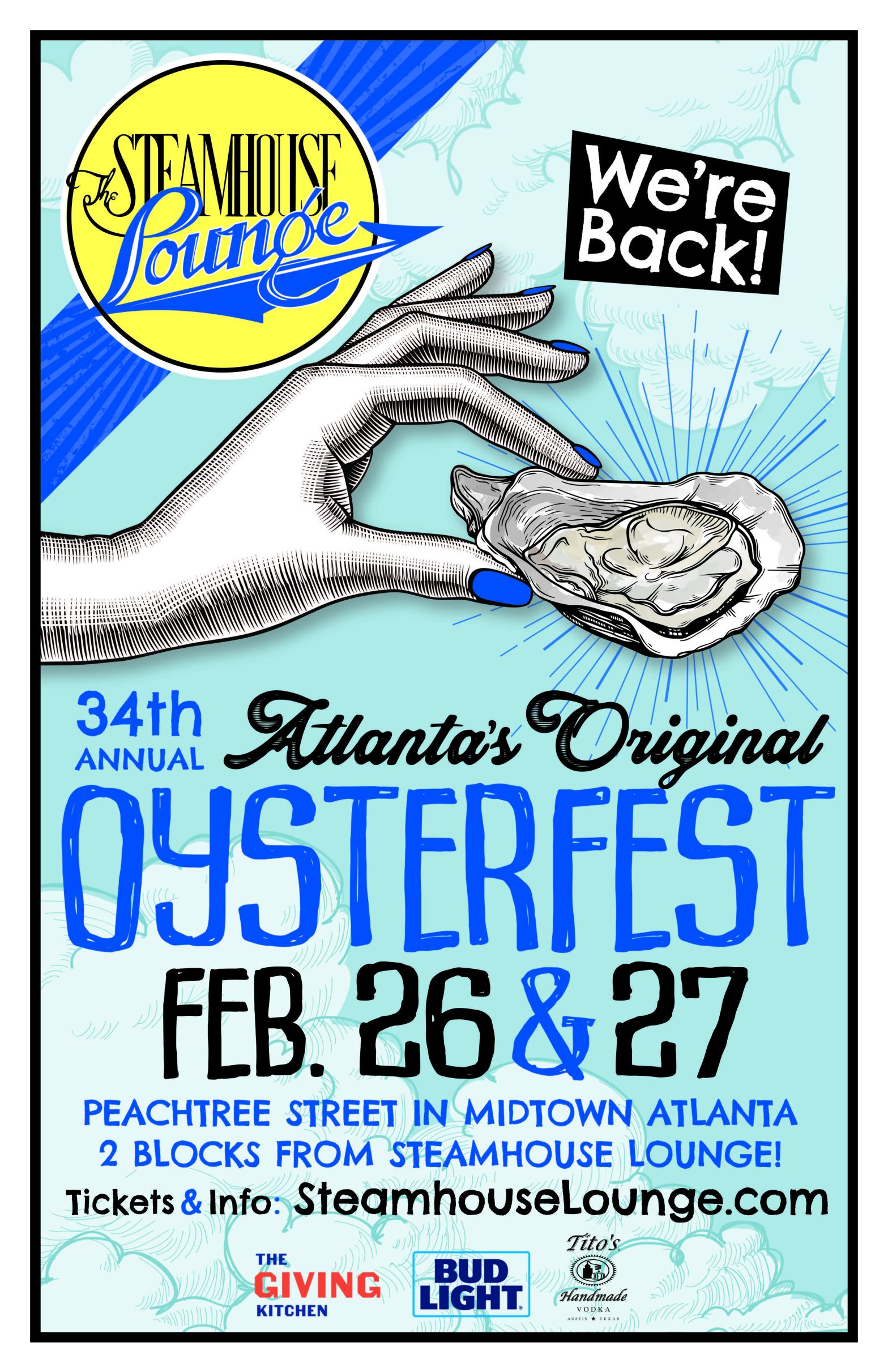 Atlanta's Original Oysterfest Is Back! Fontis Water